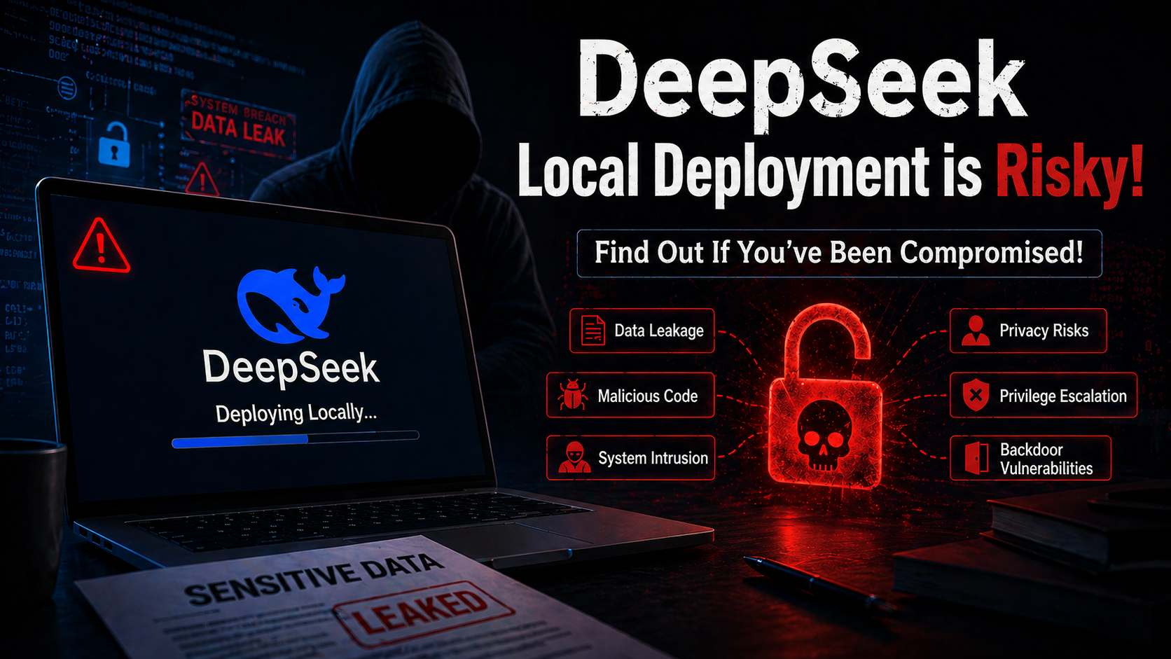 Local deployment of DeepSeek carries risks! Check if you've fallen victim to any of these risks!