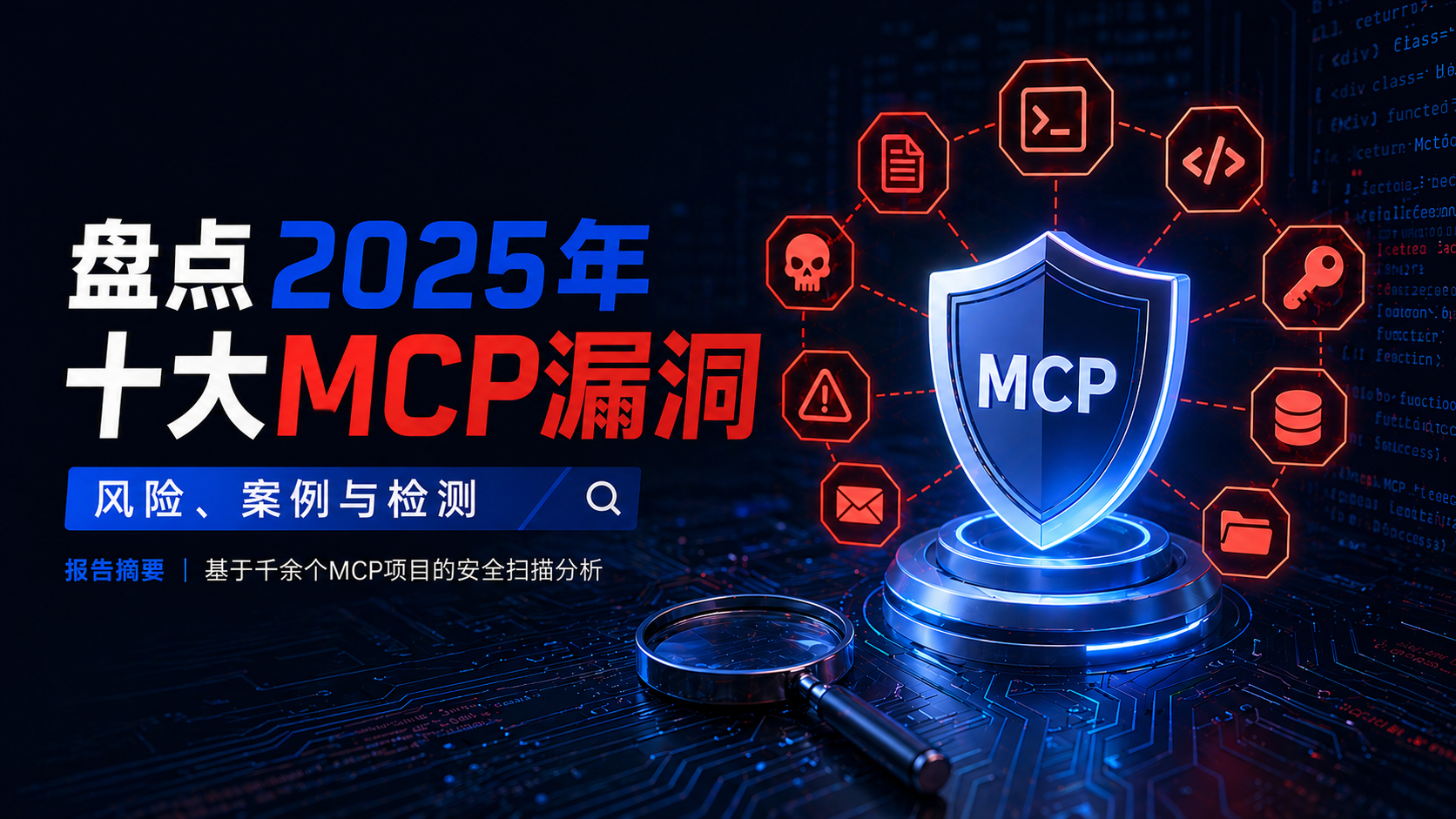 盘点2025年十大MCP漏洞：风险、案例与检测